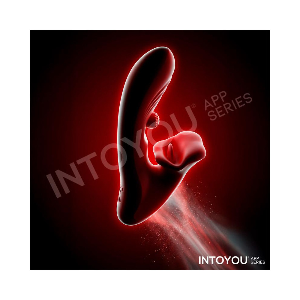 Franky Vibrador con Biting y Bola Rotativa con APP