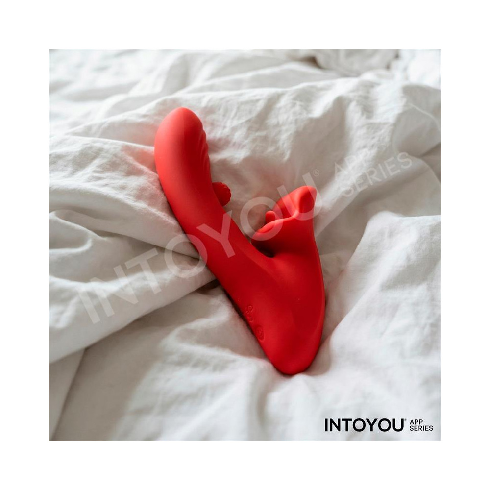 Franky Vibrador con Biting y Bola Rotativa con APP