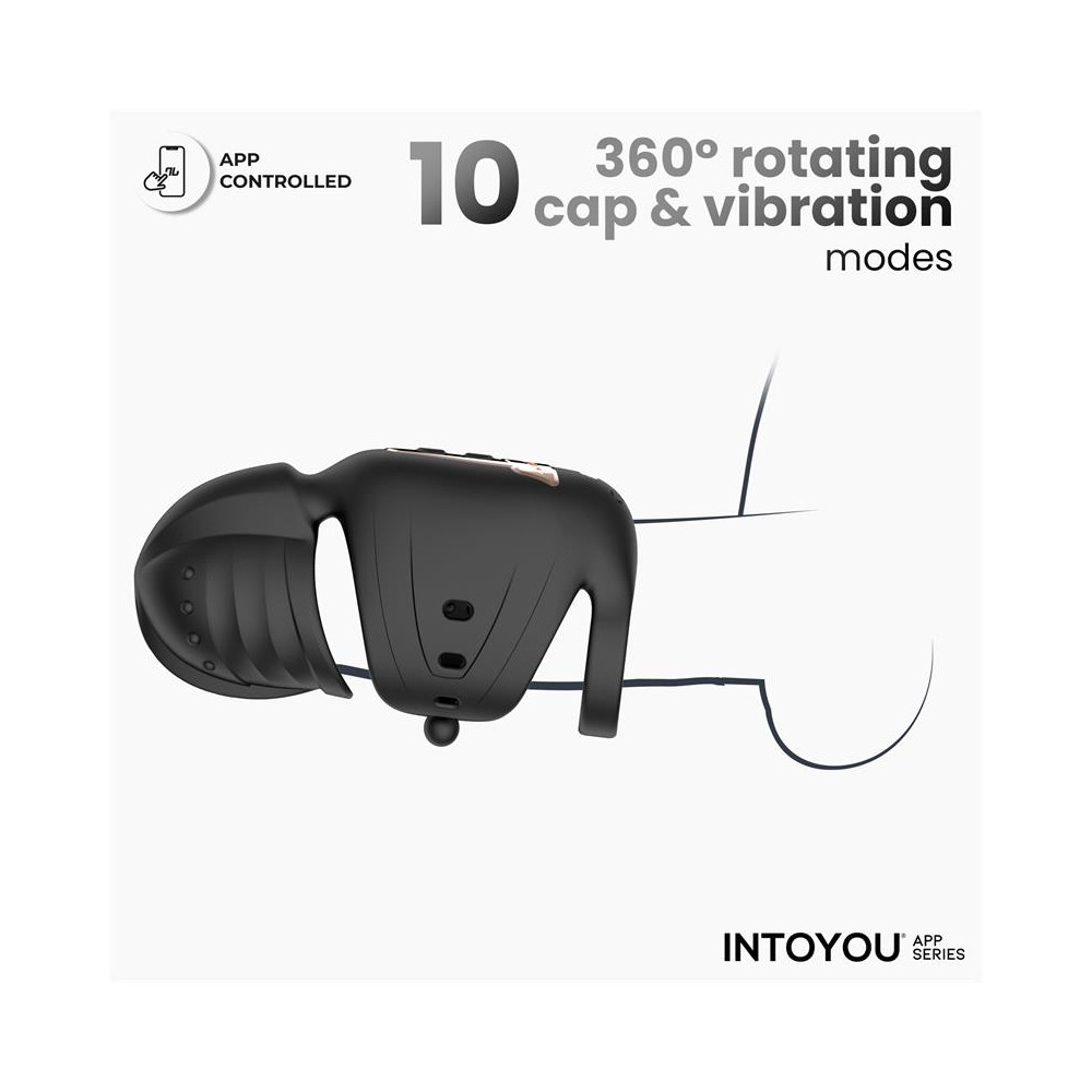 Zonte Masturbador con Rotación y Vibración con App