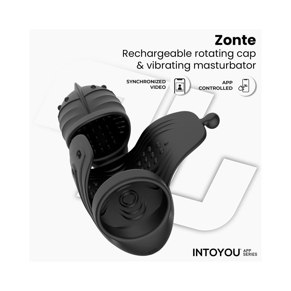 Zonte Masturbador con Rotación y Vibración con App