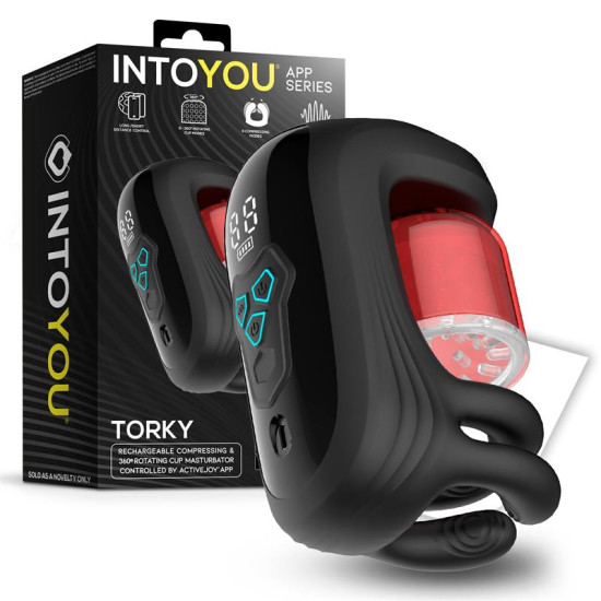 Torky Masturbador con Rotación Compresión con App