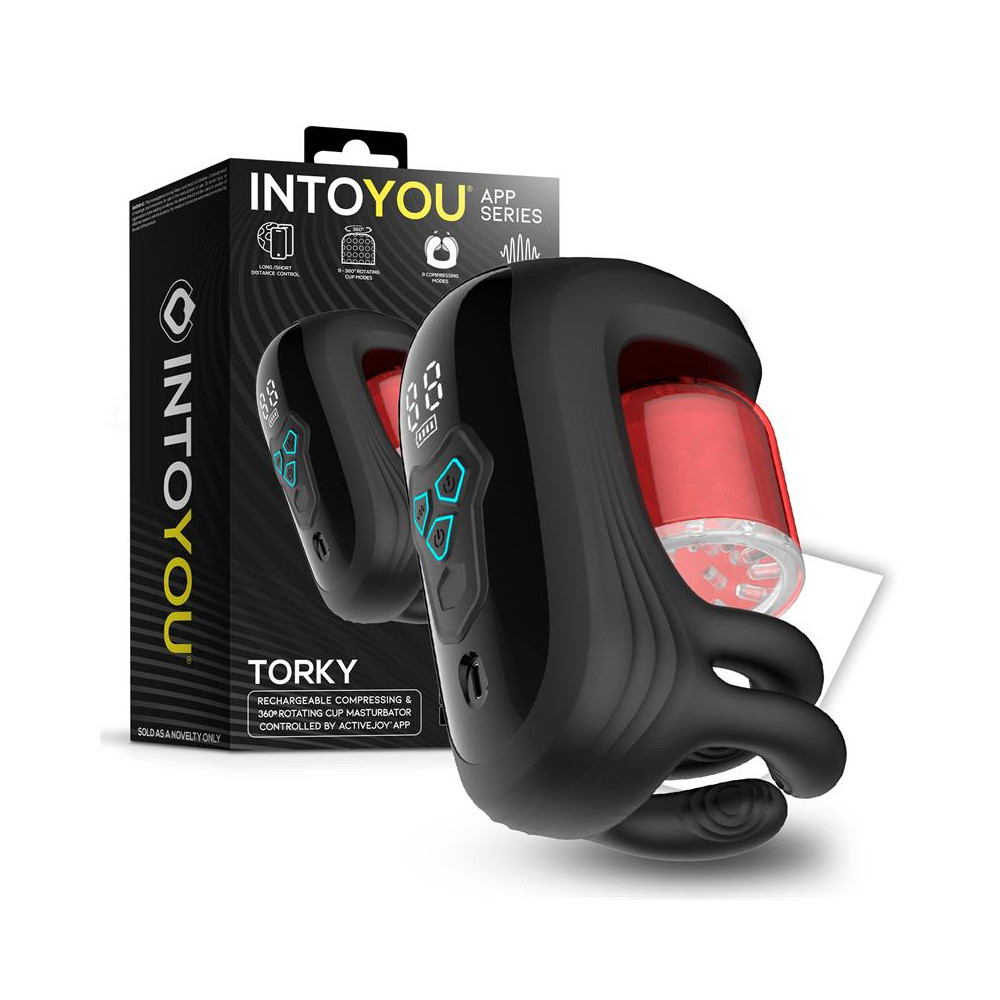 Torky Masturbador con Rotación Compresión con App