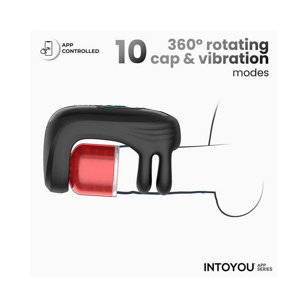 Torky Masturbador con Rotación Compresión con App