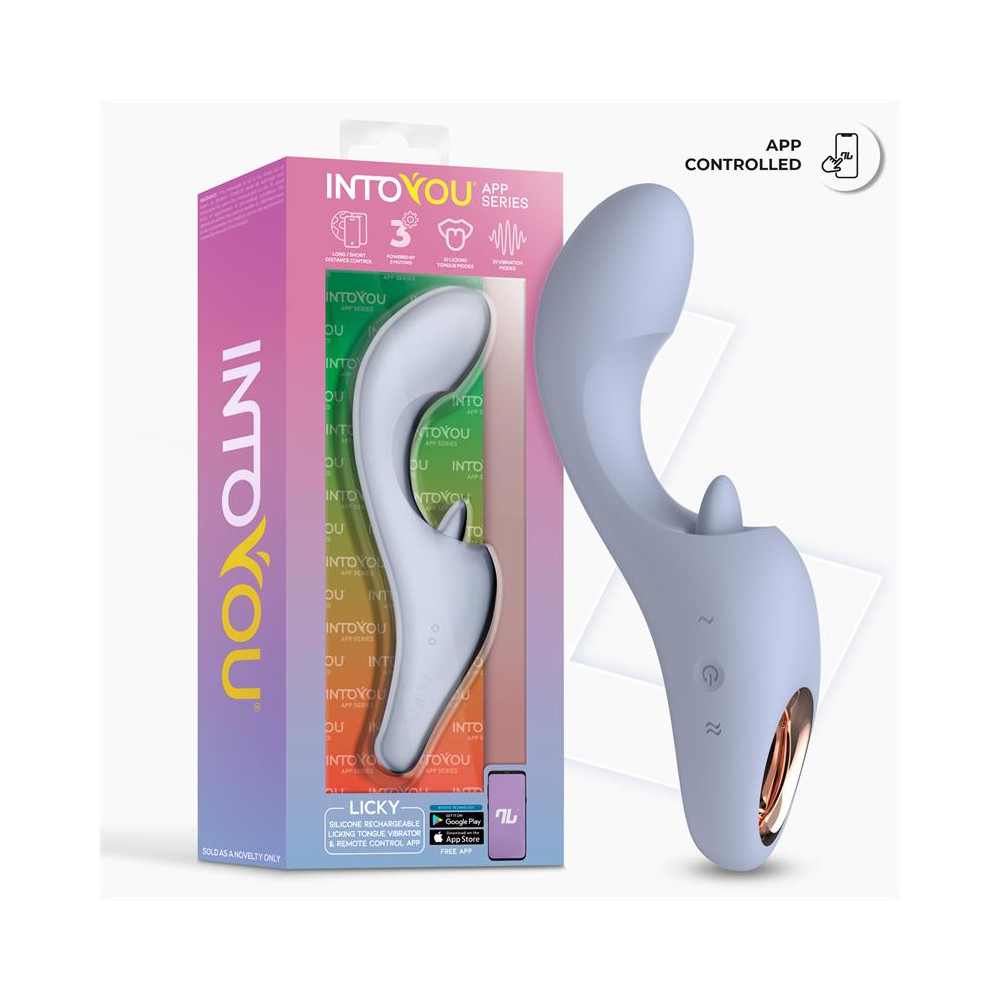 Licky Vibrador con Lengua Licking con App