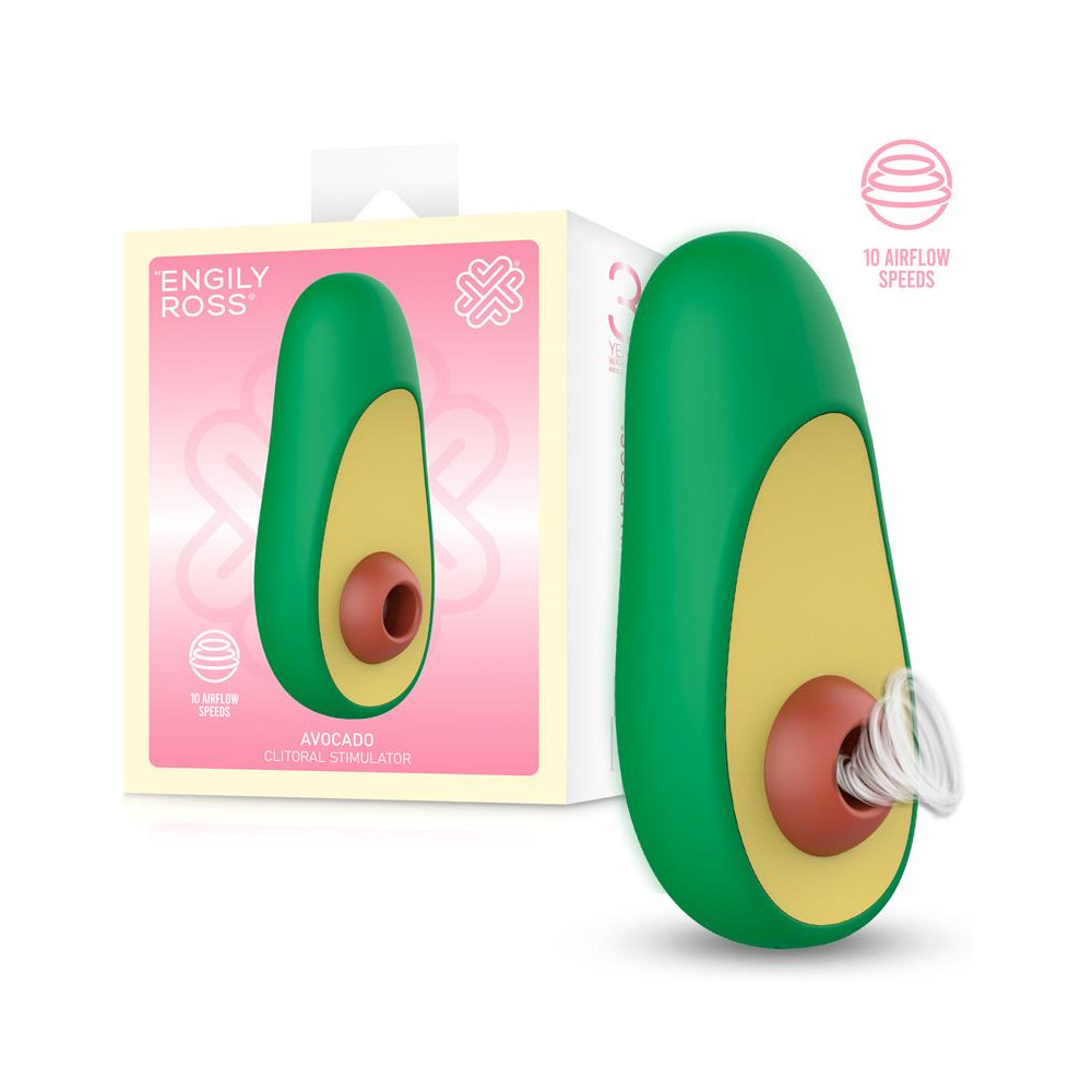 Avocado Estimulador de Clítoris con Succión
