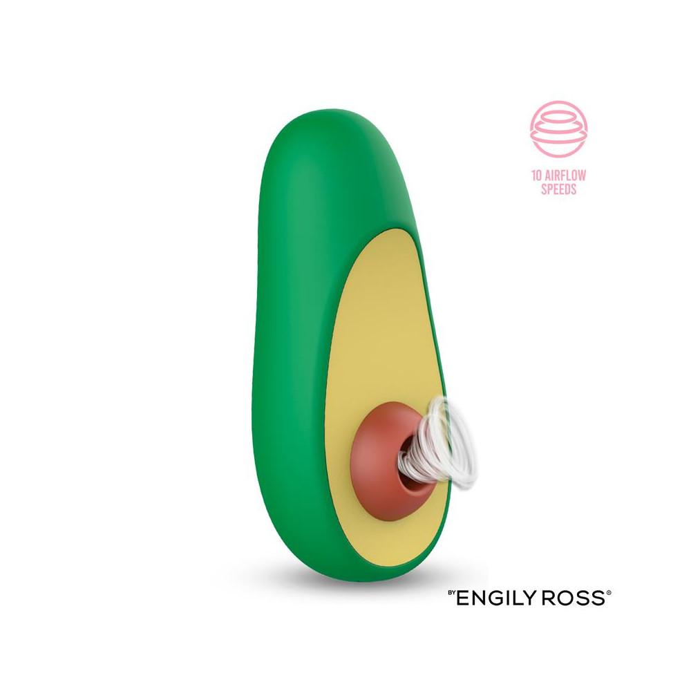 Avocado Estimulador de Clítoris con Succión