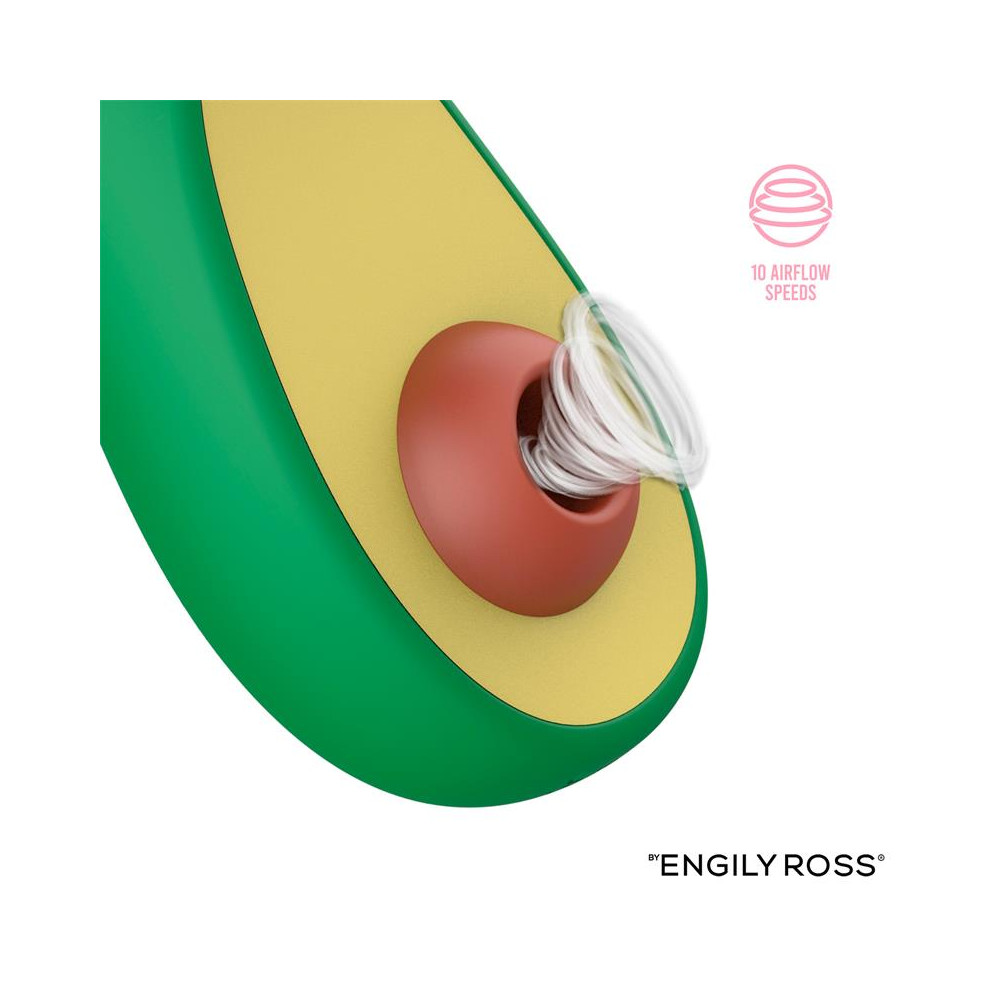 Avocado Estimulador de Clítoris con Succión