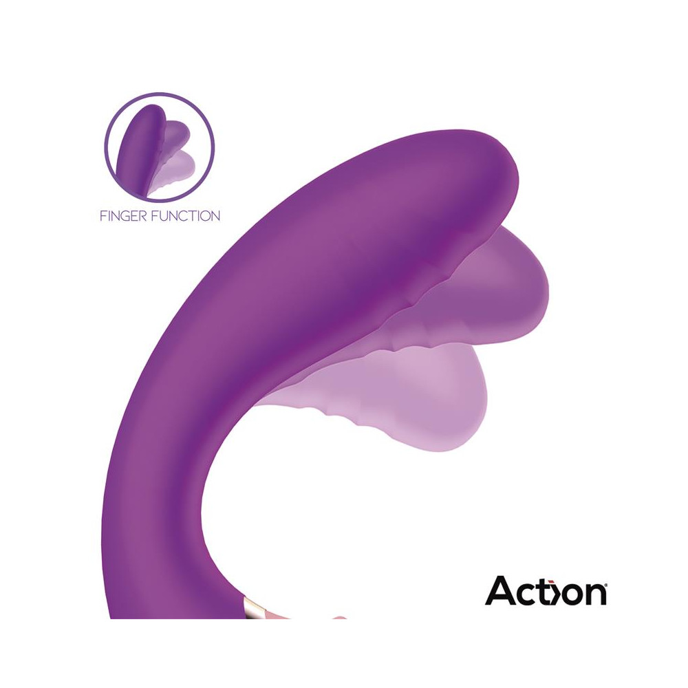 Two Lovers 3 in 1 Vibrador con Finger y Succión