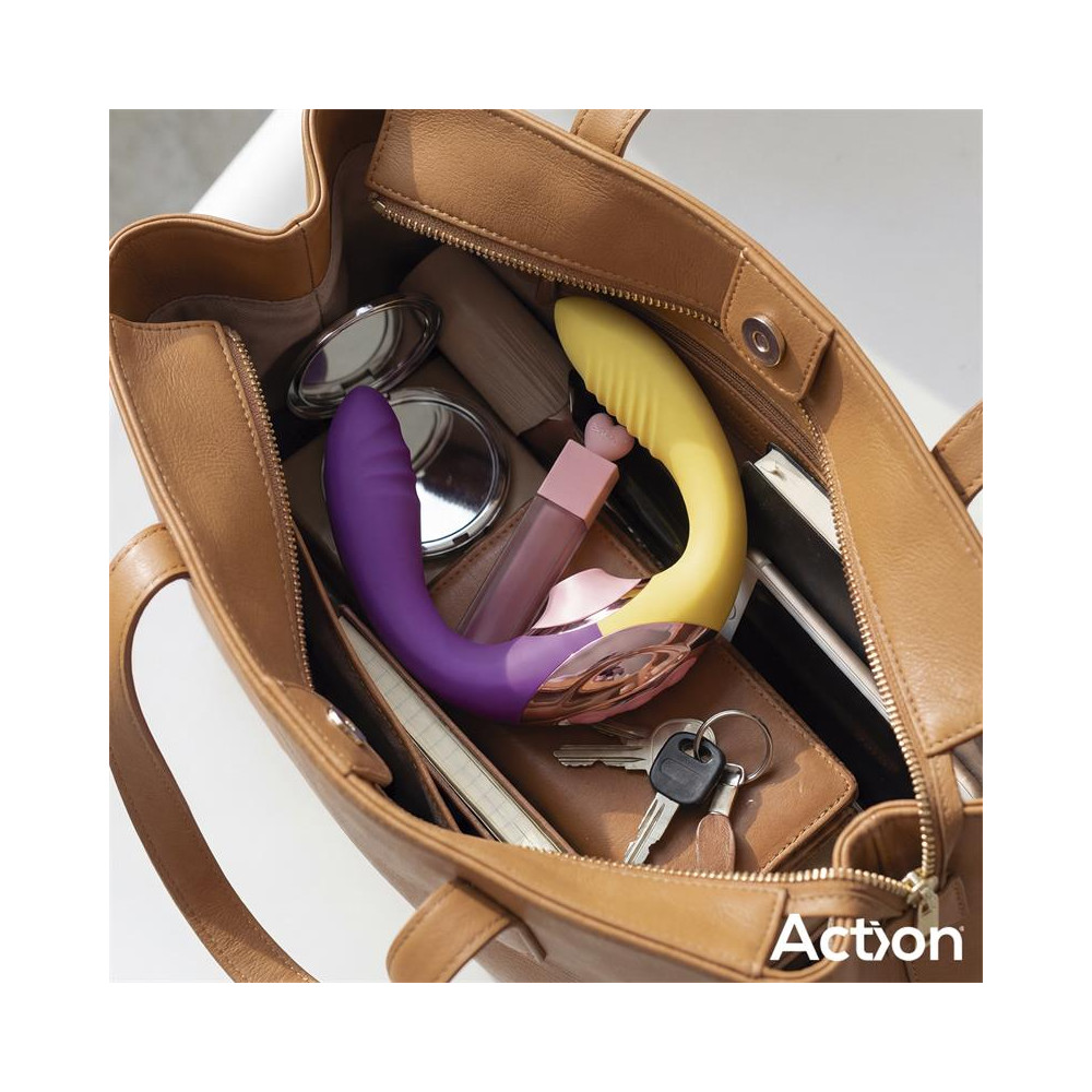 Two Lovers 3 in 1 Vibrador con Finger y Succión