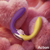 Two Lovers 3 in 1 Vibrador con Finger y Succión