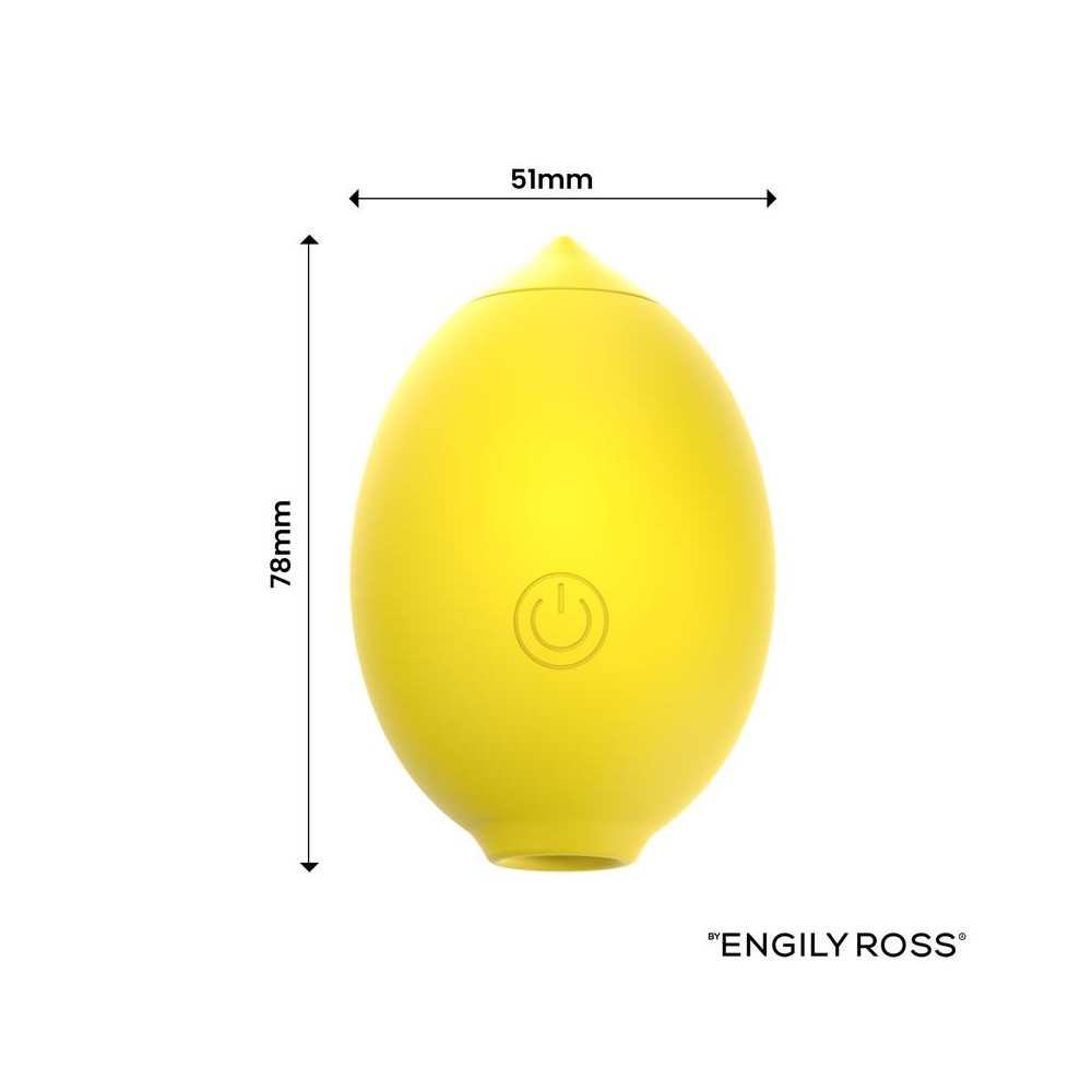 Lemon Estimulador de Clítoris con Succión