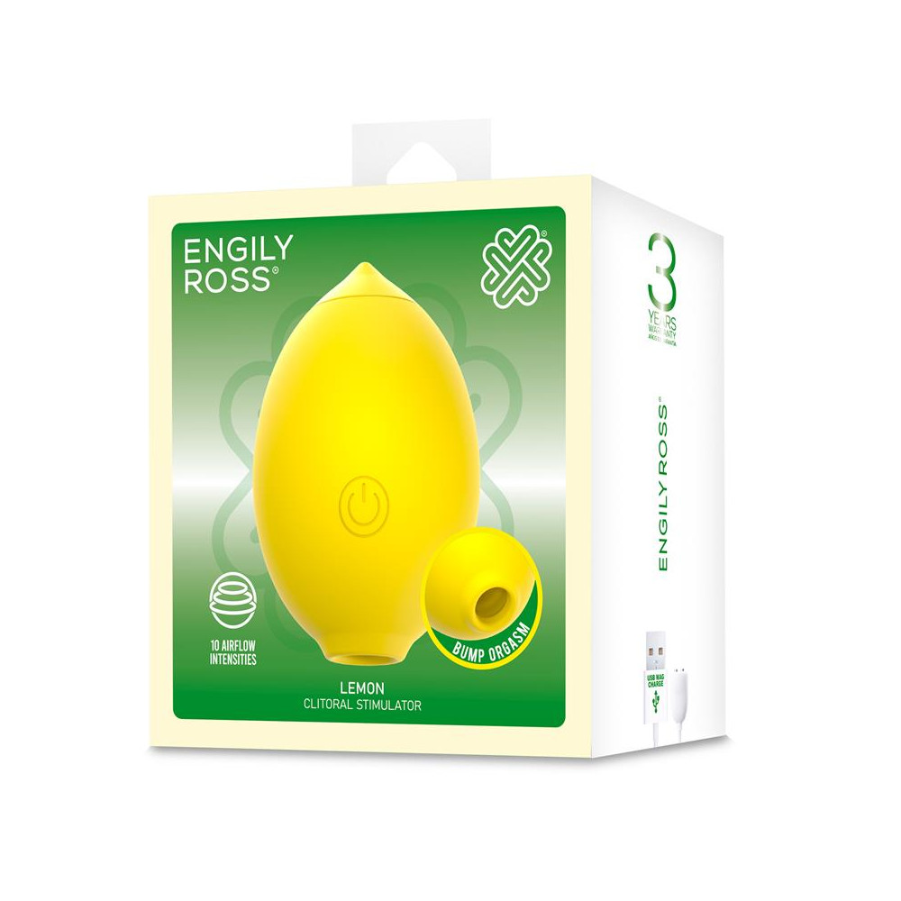 Lemon Estimulador de Clítoris con Succión