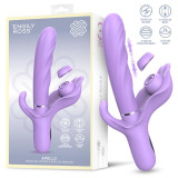 Apollo Vibrador con Thrusting, Tapping y Succión