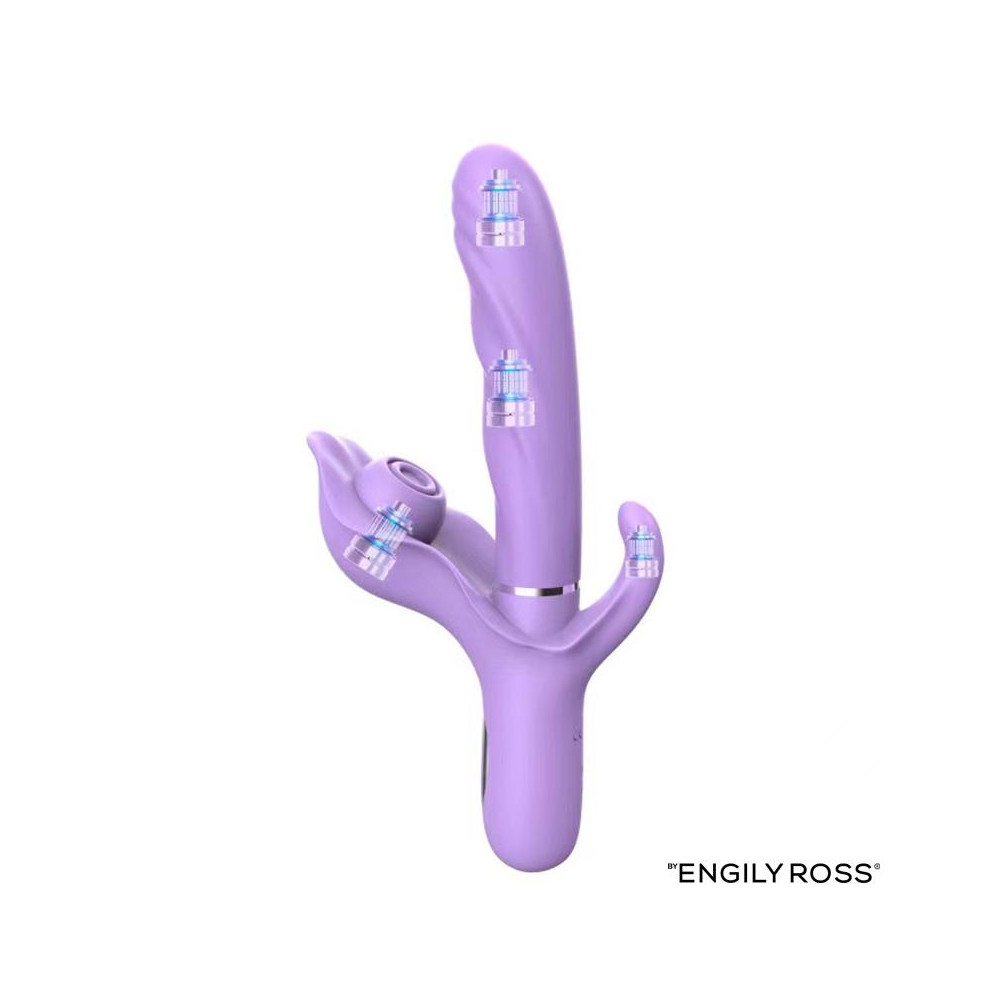 Apollo Vibrador con Thrusting, Tapping y Succión