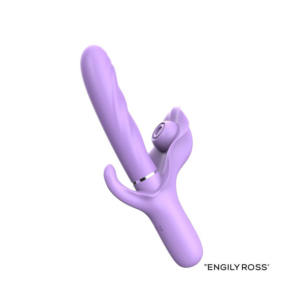 Apollo Vibrador con Thrusting, Tapping y Succión