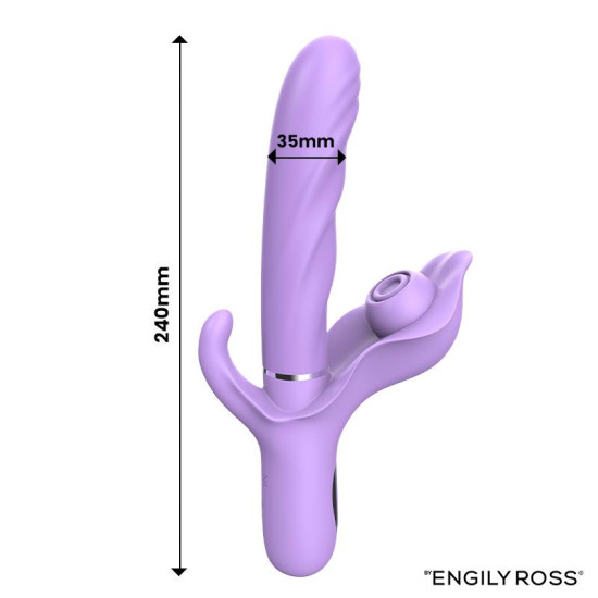 Apollo Vibrador con Thrusting, Tapping y Succión