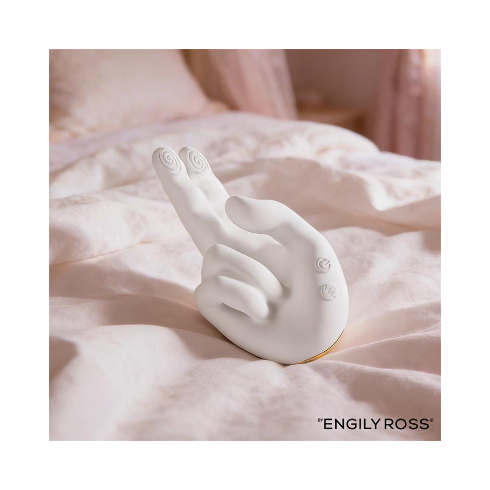 Flirty Hand Estimulador Finger con Efecto Calor