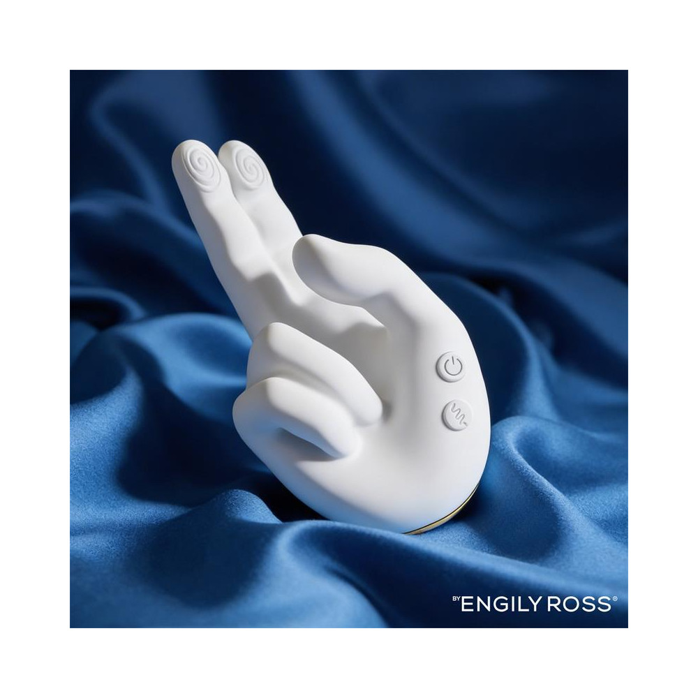 Flirty Hand Estimulador Finger con Efecto Calor