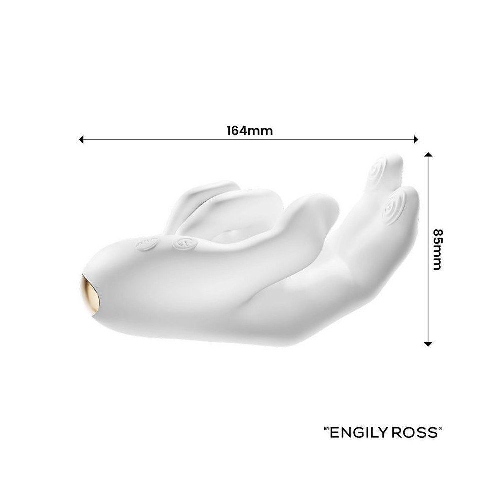 Flirty Hand Estimulador Finger con Efecto Calor