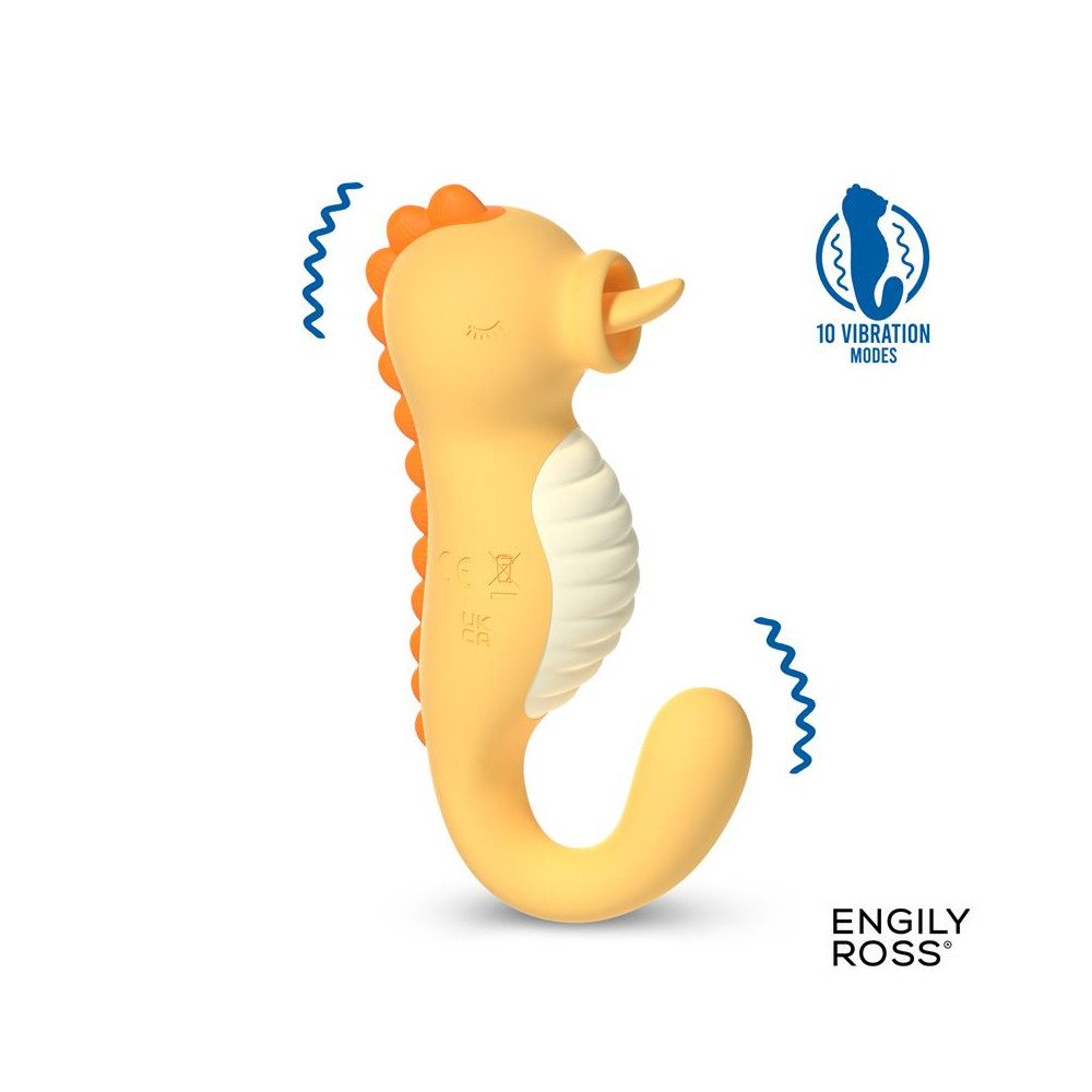 Seaboo Masajeador con Vibracion y Lengua Licking