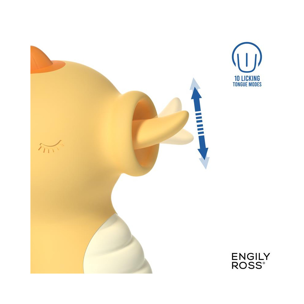 Seaboo Masajeador con Vibracion y Lengua Licking