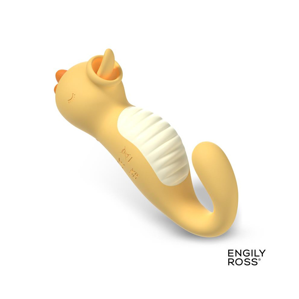 Seaboo Masajeador con Vibracion y Lengua Licking