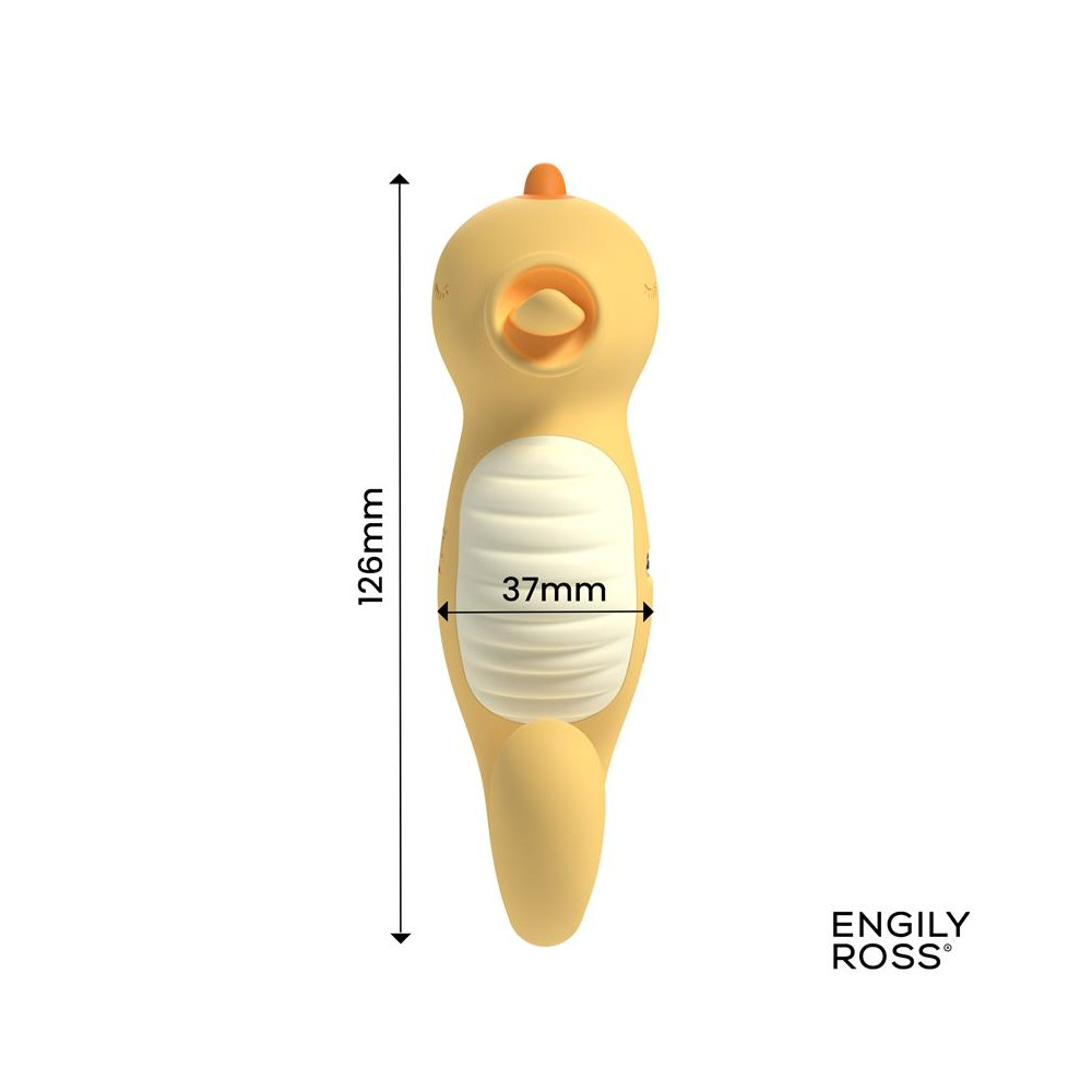 Seaboo Masajeador con Vibracion y Lengua Licking