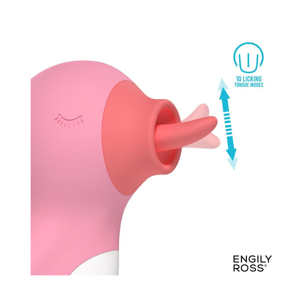 Quacky Masajeador con Lengua Licking