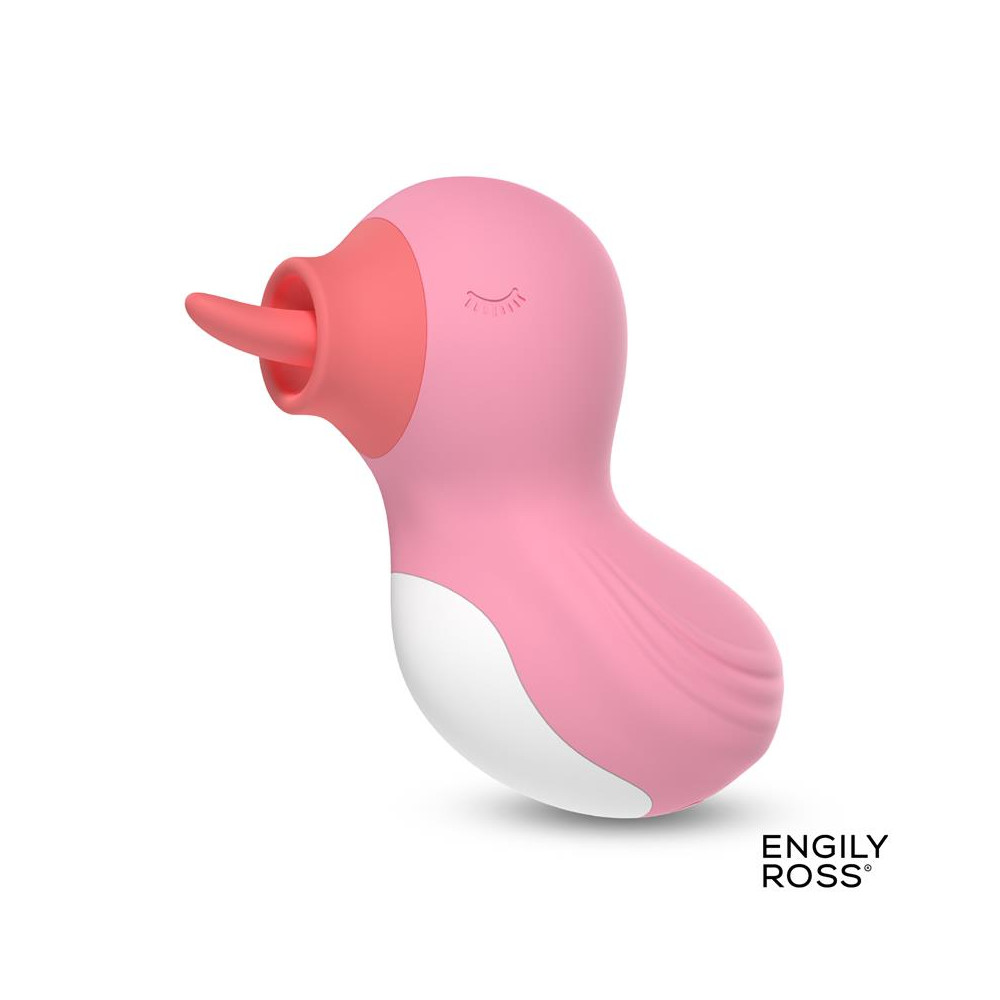 Quacky Masajeador con Lengua Licking