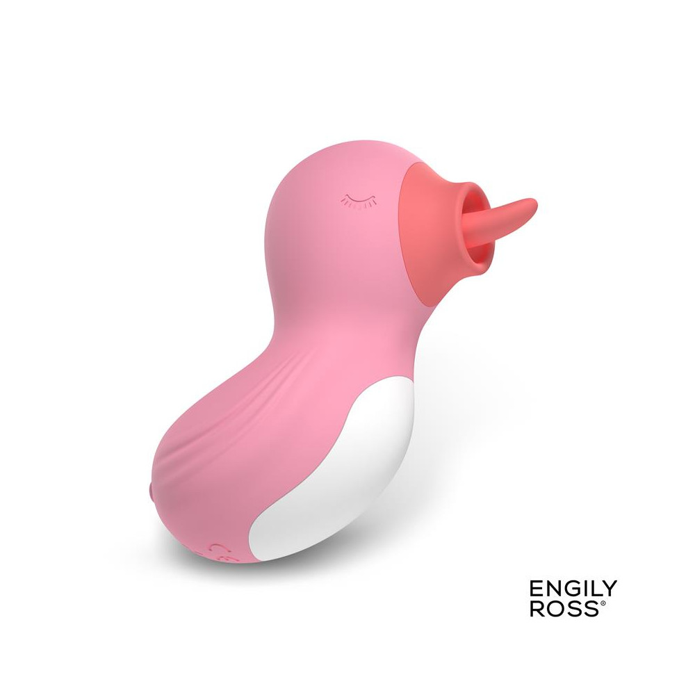 Quacky Masajeador con Lengua Licking