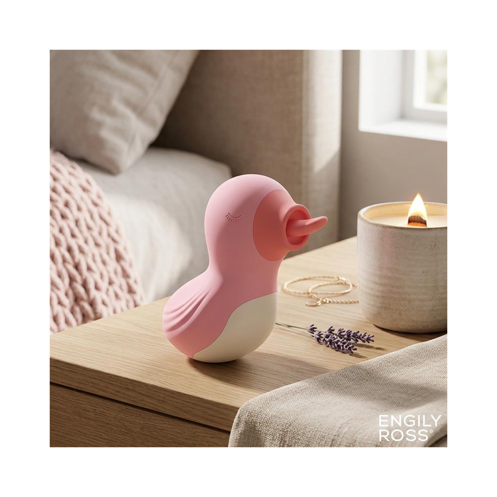 Quacky Masajeador con Lengua Licking