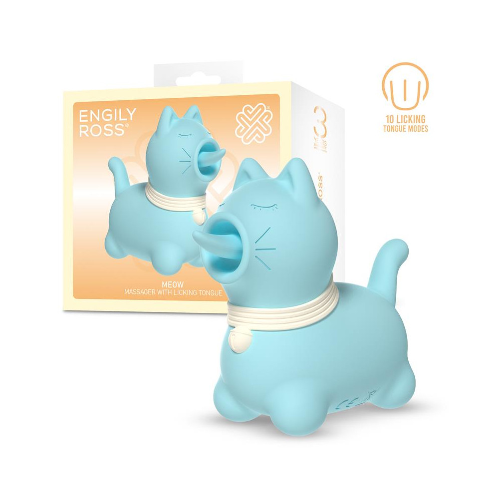 Meow Masajeador con Lengua Licking