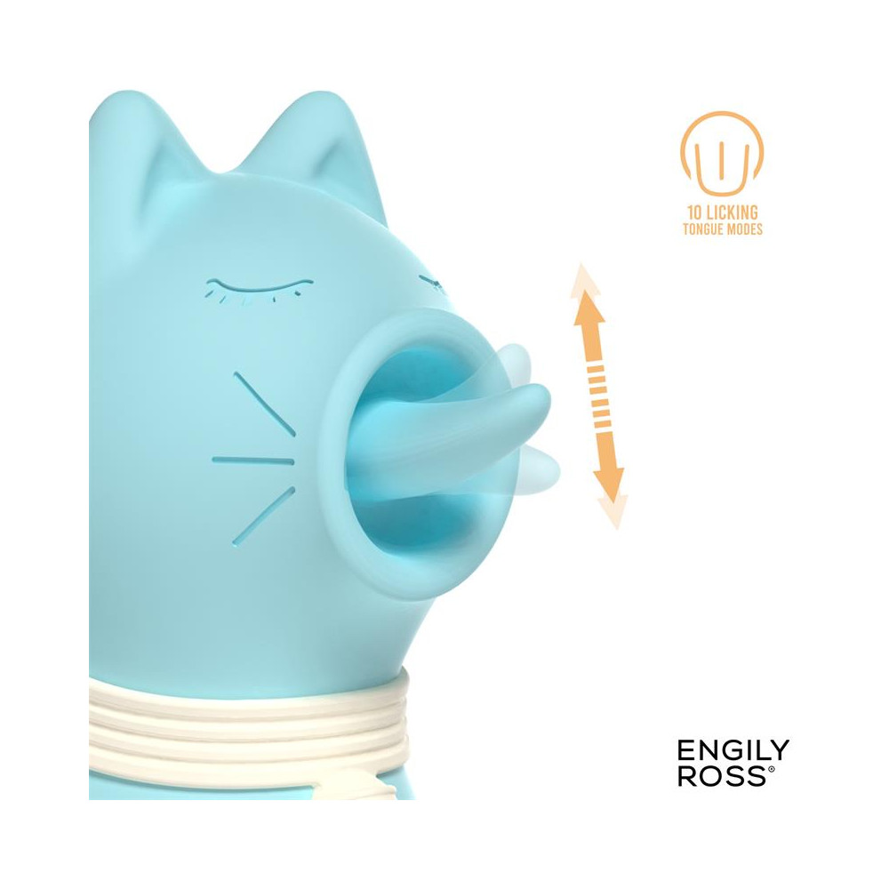 Meow Masajeador con Lengua Licking