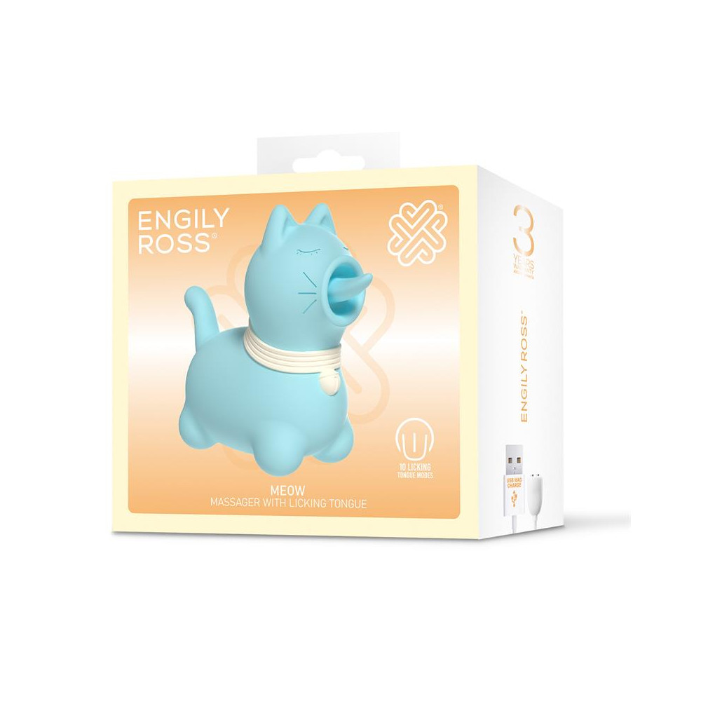 Meow Masajeador con Lengua Licking