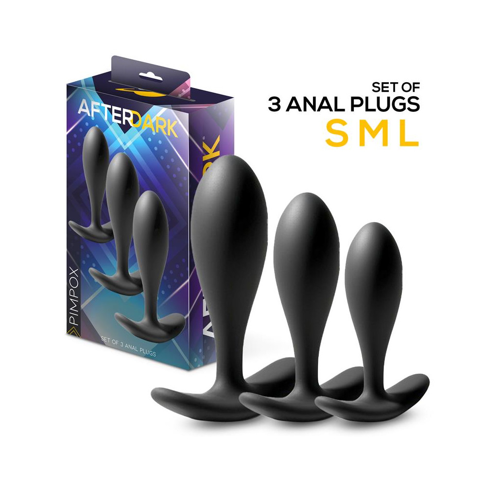 Pimpox Set de 3 Plugs Anales