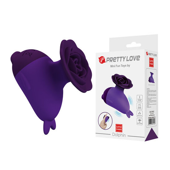 DOLPHIN MINI VIBRADOR CON SUJECIÓN