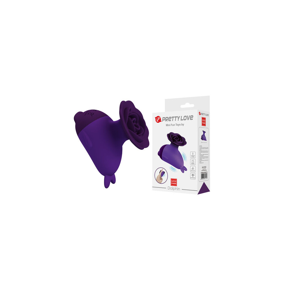 DOLPHIN MINI VIBRADOR CON SUJECIÓN