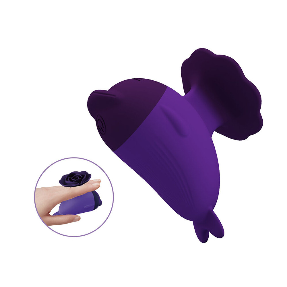 DOLPHIN MINI VIBRADOR CON SUJECIÓN