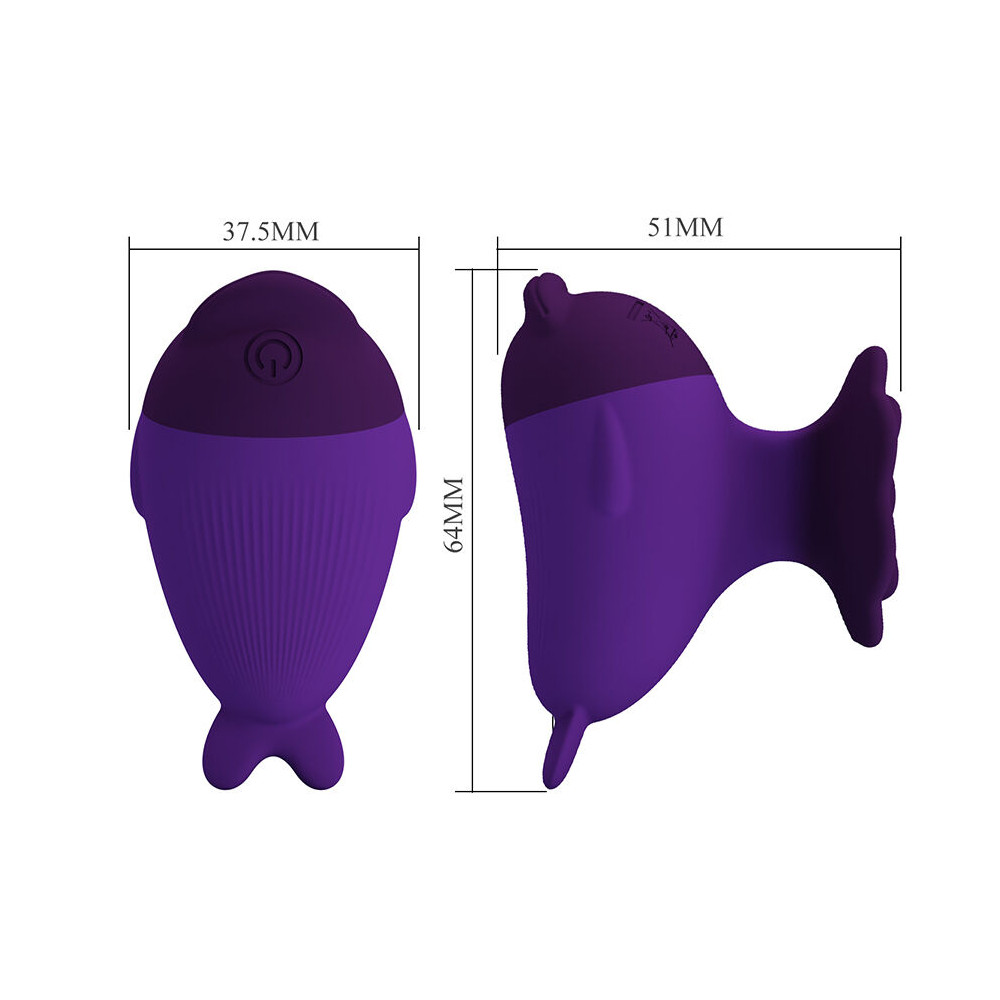 DOLPHIN MINI VIBRADOR CON SUJECIÓN