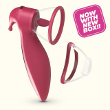 SACI ESTIMULADOR DE CLÍTORIS Y PEZONES CON SUCCIÓN