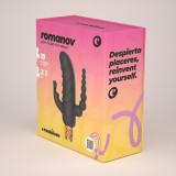 ROMANOV VIBRADOR CLÁSICO CON FUNDA DE SILICONA EXTRAÍBLE