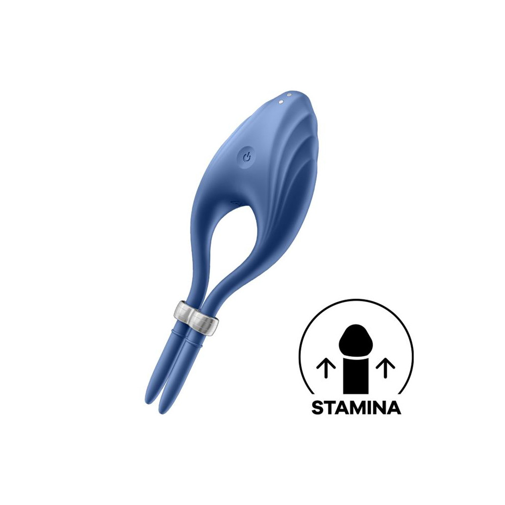 Anillo Vibrador Duelist Azul Satisfyer