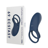 Cuttlefish Anillo para el Pene con Vibración