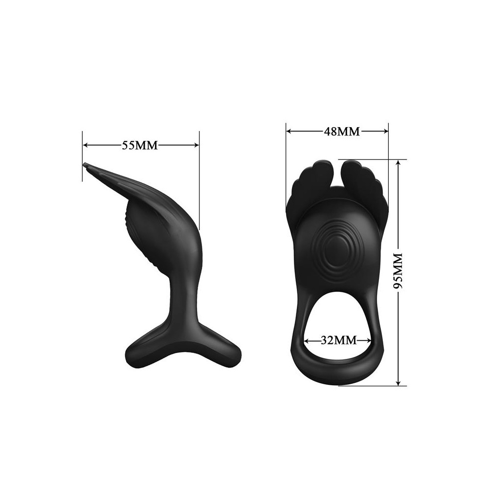 Silas Anillo para el Pene Negro