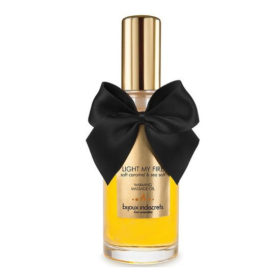ACEITE MASAJE EFECTO CALOR AROMA CARAMELO