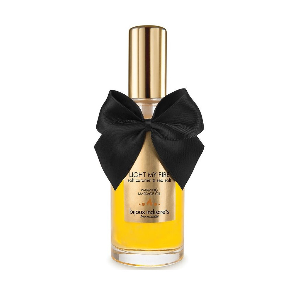 ACEITE MASAJE EFECTO CALOR AROMA CARAMELO