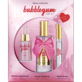INDISCRETS BUBBLEGUM PLAY KIT CON ACEITE GEL & BRILLO DE LABIOS