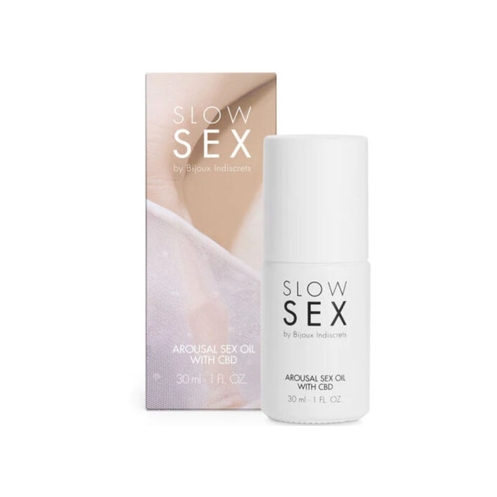 SLOW SEX ACEITE DE MASAJE SEXUAL CON CBD 30 ML