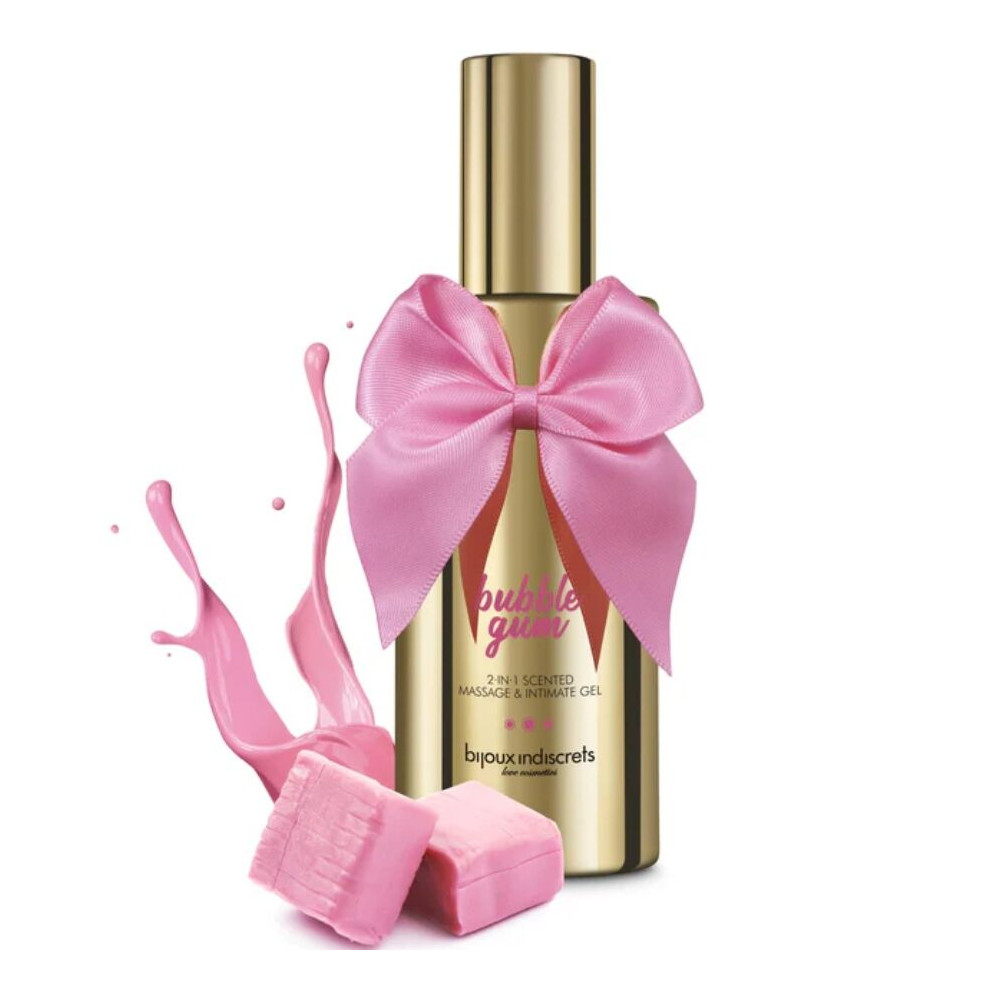 BUBBLE GUM GEL DE MASAJE ÍNTIMO PERFUMADO 100 ML
