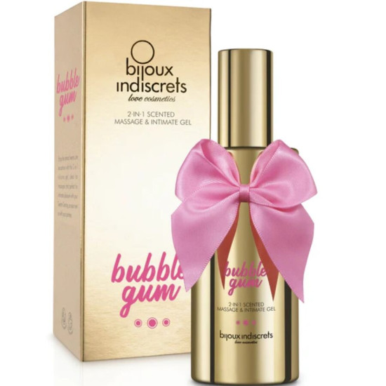 BUBBLE GUM GEL DE MASAJE ÍNTIMO PERFUMADO 100 ML